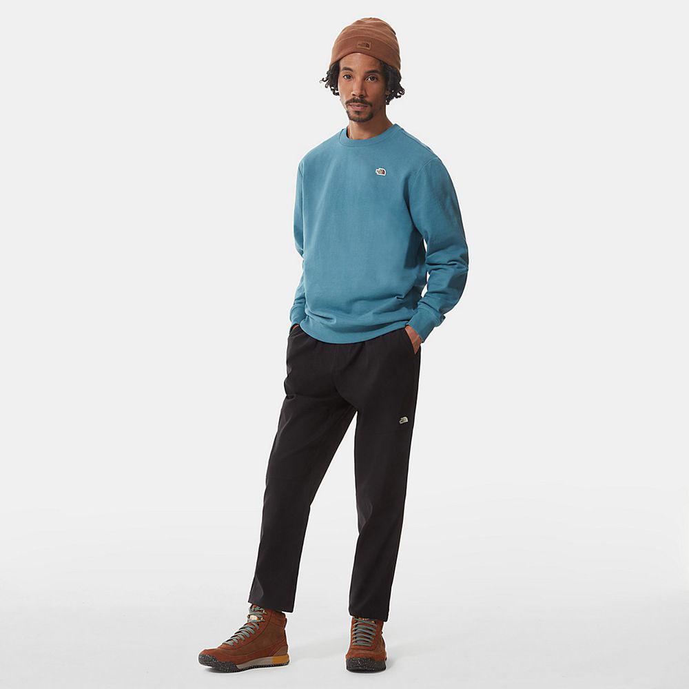 The North Face Class V Belted Ανδρικα Παντελόνι - Μαυρα (ITMY91647)